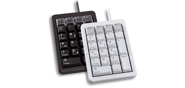 Teclado CHERRY Keypad G84-4700 USB Black Negro