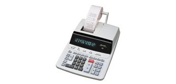 Sharp CS-2635RH calcolatrice Desktop Calcolatrice con stampa Nero, Argento