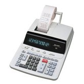 Sharp CS-2635RH calculator Desktop Printing Black, Silver