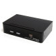 StarTech.com Commutateur KVM 2 Ports DVI, USB et Audio - Switch KVM - 1920x1200