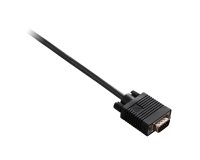 V7 Cable negro de vídeo con conector VGA macho a VGA macho 2m 6.6ft