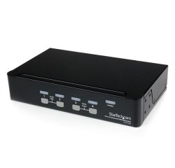 StarTech.com Commutateur KVM 4 Ports VGA USB, Montage en Rack - Switch KVM - 1920x1440