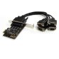 StarTech.com Scheda Seriale PCI Express a 4 Porte RS232 con Cavo di Breakout - Sostituita da PEX4S953LP