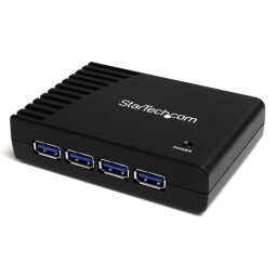 StarTech.com Hub SuperSpeed USB 3.0 noir 4 ports