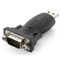 Equip 133382 adattatore per inversione del genere dei cavi USB A RS-232 Nero