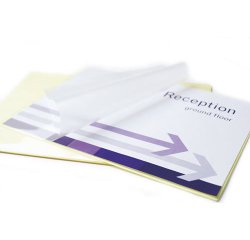 Pochettes de plastification Fellowes Self-Adhesive Laminating Pouches A3 80 µ brillantes - Boîte de 100