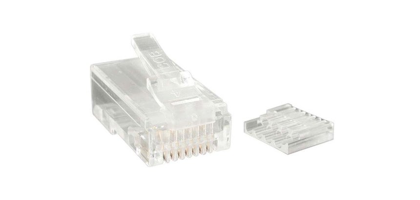 StarTech.com CRJ45C6STR50 connecteur de fils RJ-45 Transparent