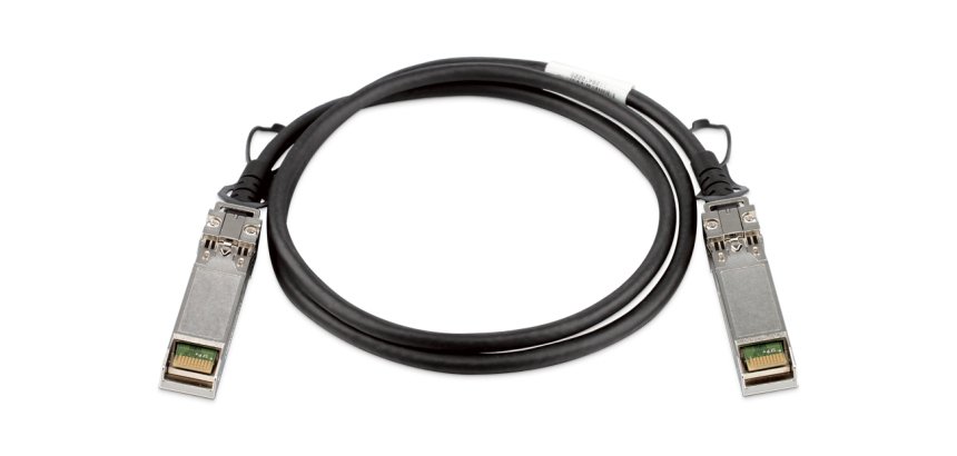 D-Link DEM-CB100S Cable de fibra óptica e InfiniBand 1 m SFP+ Negro