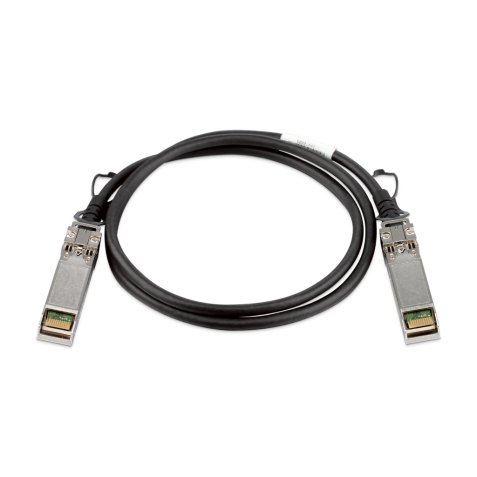 D-Link DEM-CB100S Cable de fibra óptica e InfiniBand 1 m SFP+ Negro