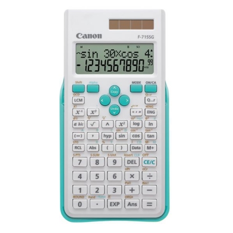 Canon F-715SG calculatrice Bureau Calculatrice scientifique Bleu, Blanc