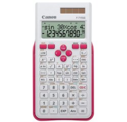 Canon F-715SG calcolatrice Tasca Calcolatrice scientifica Rosa, Bianco