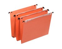 Dossiers suspendus Dual, fond:15 mm, orange