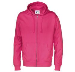 Cottover HOODIE FULL ZIP MAN - GOTS GECERTIFICEERD Kersrood - Maat M