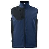 ProJob 3702 BODYWARMER SOFTSHELL PRIO BICOLORE Marine - Taille XXL