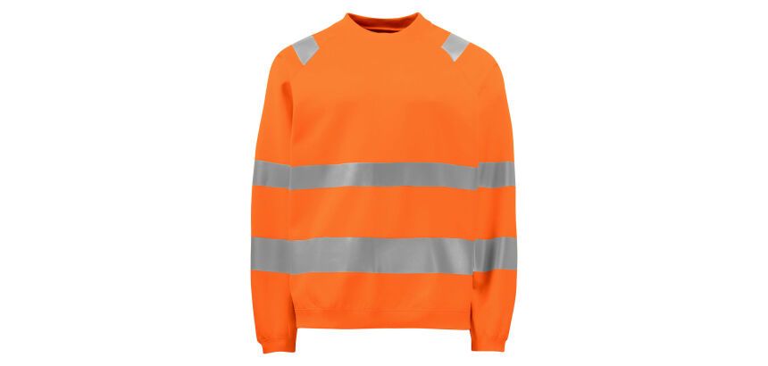 ProJob 6106 SWEATSHIRT COL ROND - EN ISO 20471 CLASSE 3