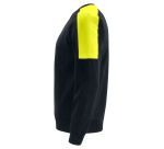 ProJob 2125 SWEATSHIRT COL ROND BANDES FLUO