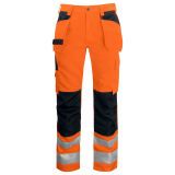 ProJob 6531 ARBEITSHOSE EN ISO 20471 KLASSE 2 Orange/Schwarz - Größe 40