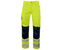 ProJob 6532 SIGNALISATIEBROEK MET KNIEZAKKEN EN ISO 20471 KLASSE 2