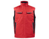 ProJob 5704 BODYWARMER MULTIPOCHES PRIO MATELASSE Rouge - Taille XS