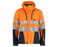 ProJob 6419 PARKA SOFTSHELL - EN ISO 20471 CLASSE 3/2 Orange/Noir - Taille L