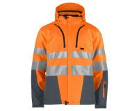ProJob 6420 PARKA SOFTSHELL - EN ISO 20471 CLASSE 3/2 Orange/Gris - Taille L