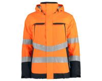 ProJob 6441 PARKA DOUBLEE - EN ISO 20471 CLASSE 3 EN 343 CLASSE 3/1 Orange/Noir - Taille XXL