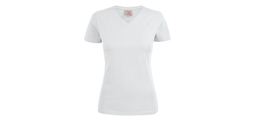 Printer Essentials Heavy V-neck 
T-Shirt Women