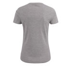 Printer Heavy V-neck 
T-Shirt Dames