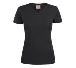 Printer Heavy V-neck 
T-Shirt Femmes