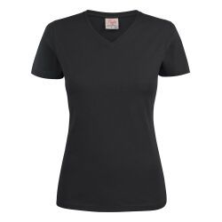 Printer Heavy V-neck 
T-Shirt Damen