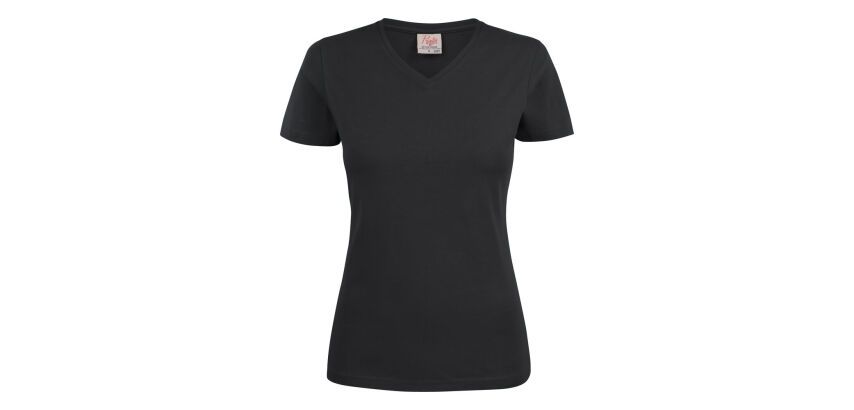 Printer Essentials Heavy V-neck 
T-Shirt Dames