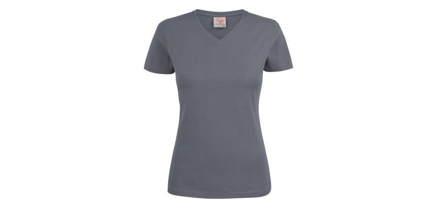 Printer Essentials Heavy V-neck 
T-Shirt Femmes