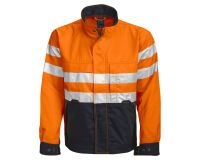 ProJob 6401 BLOUSON POLYCOTON - EN ISO 20471 CLASSE 3 Orange/Noir - Taille S