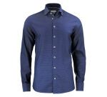 J.Harvest & Frost PB49 Jacquard Hemd Regular Fit Heren