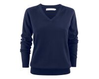 James Harvest Ashland V 
Pull-Over Femmes Marine - Taille S