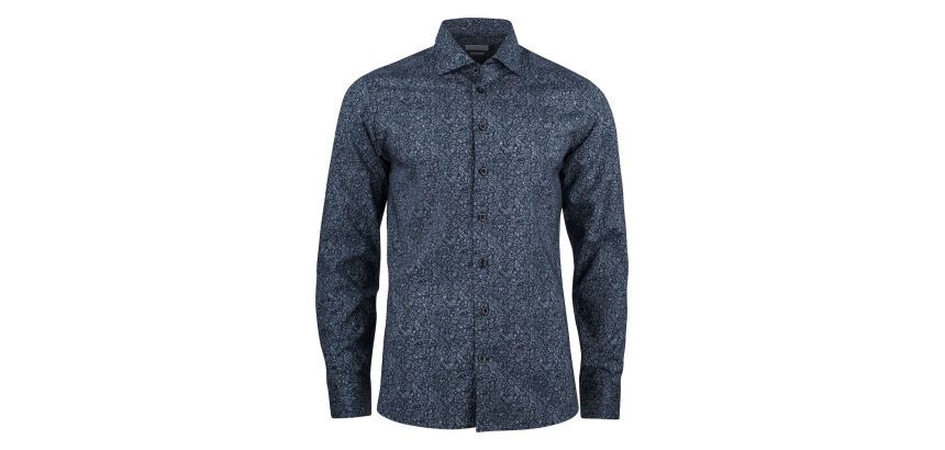 J.Harvest & Frost IB37 Poplin 
Hemd Slim Fit Heren