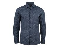 J.Harvest & Frost IB37 Poplin 
Chemise Slim Fit Hommes Floral Marine - Taille M
