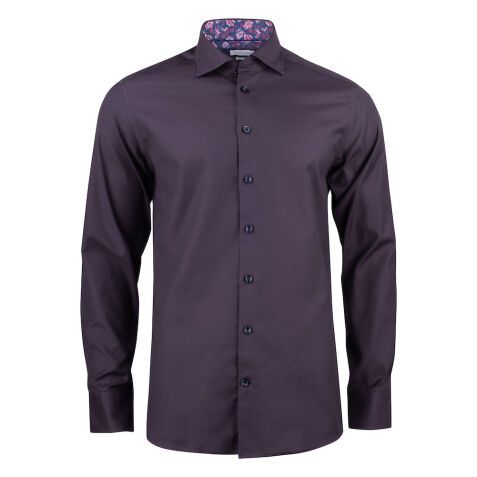 J.Harvest & Frost Purple Bow 142 
Shirt Slim Fit Men