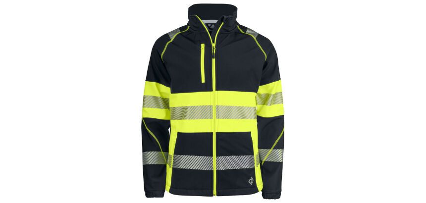 ProJob 6443 SOFTSHELL DEPERLANTE - EN ISO 20471 CLASSE 1