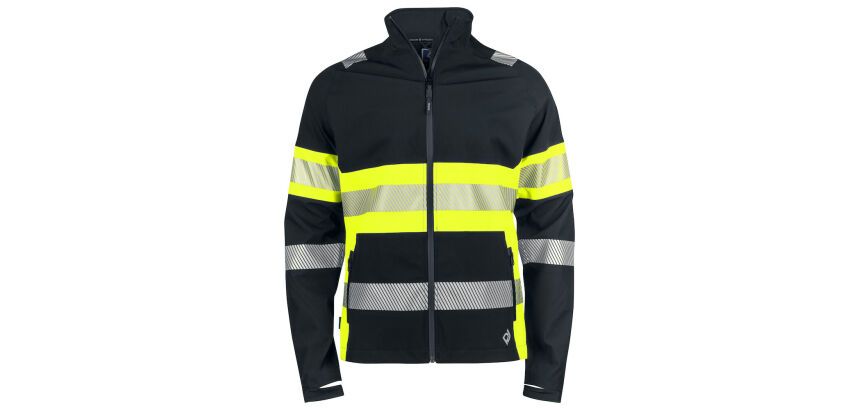 ProJob 6442 SOFTSHELL IMPERMEABLE - EN ISO 20471 CLASSE 1