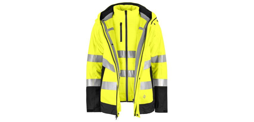ProJob 6445 3-IN-1 FUNKTIONSJACKE EN ISO 20471 KLASSE 3/2