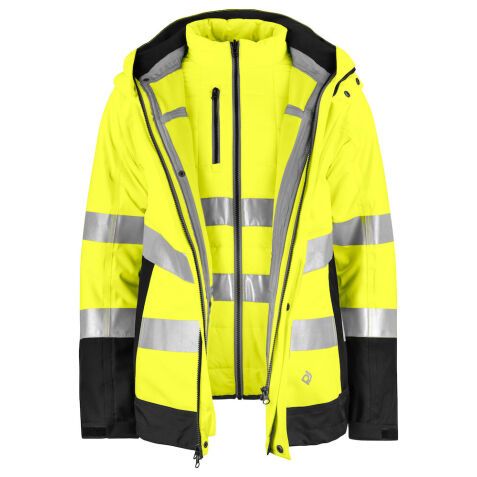 ProJob 6445 PARKA 3 EN 1 - EN ISO 20471 CLASSE 3/2 - EN 343 3/2