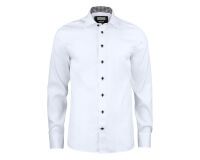 J.Harvest & Frost RB20 Twill
Chemise Slim Fit Hommes Blanc/Noir - Taille L
