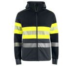 ProJob 6122 SWEATSHIRT FULL ZIP CAPUCHE EN ISO 20471 CLASSE 1