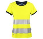 ProJob 6012 T-SHIRT POLYESTER FEMME EN ISO 20471 CLASSE 2/1