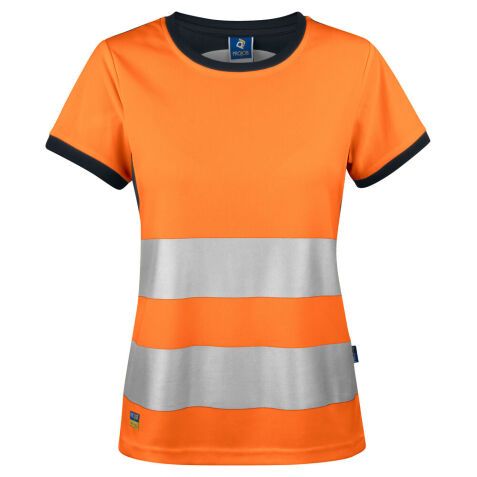 ProJob 6012 T-SHIRT POLYESTER FEMME EN ISO 20471 CLASSE 2/1