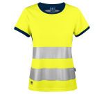 ProJob 6012 T-SHIRT POLYESTER FEMME EN ISO 20471 CLASSE 2/1