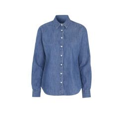 Cottover DENIM SHIRT LADY - GOTS GECERTIFICEERD Denim Blauw - Maat 44