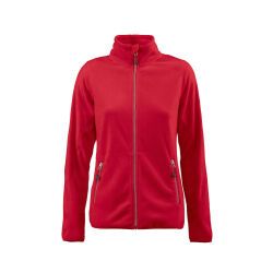 Printer RED Twohand 
Fleece Jas Dames