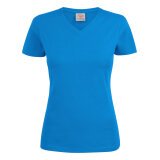 Printer Heavy V-neck 
T-Shirt Women